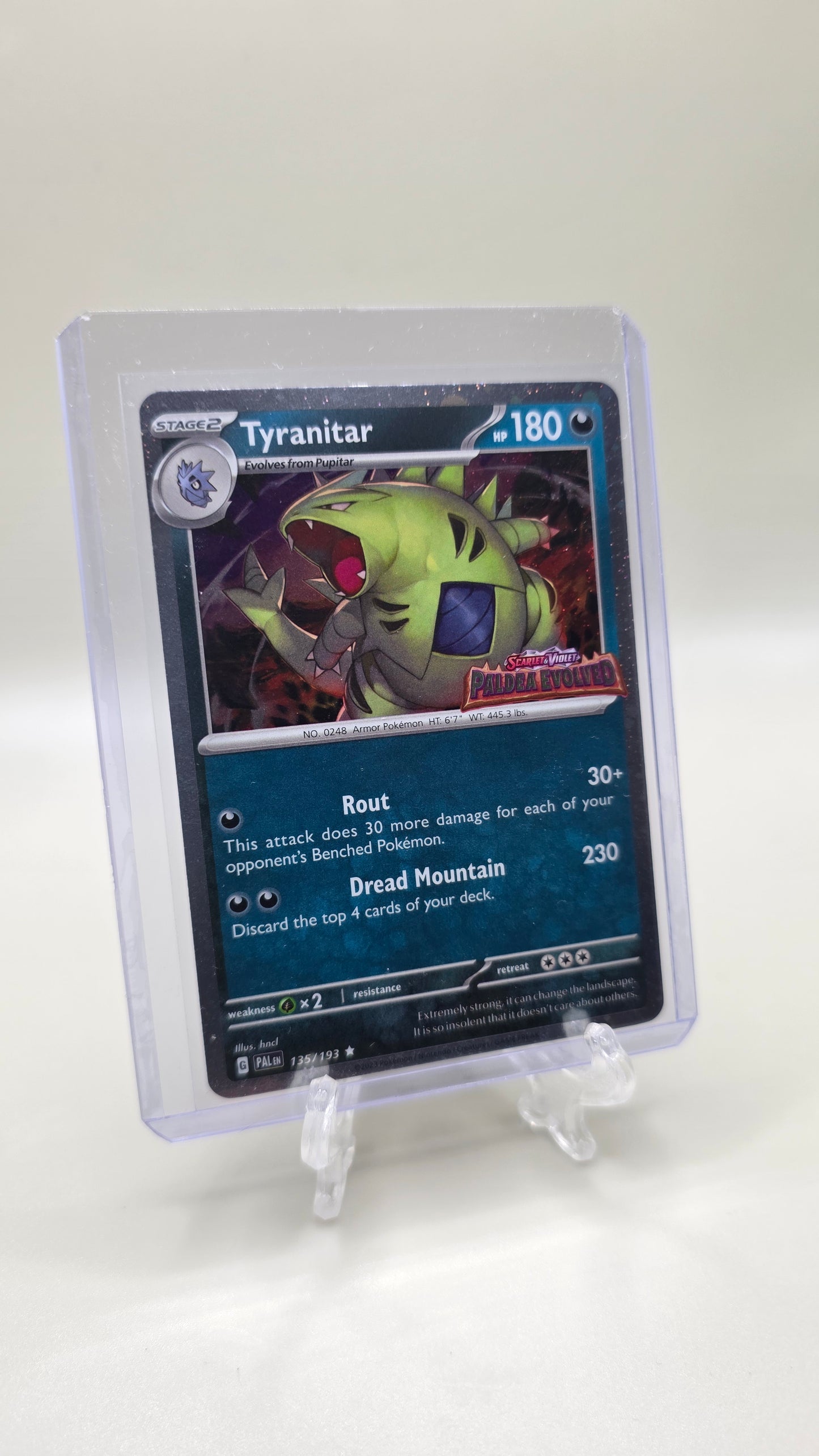 Tyranitar 135/193 (S&V Paldea Evolved) English