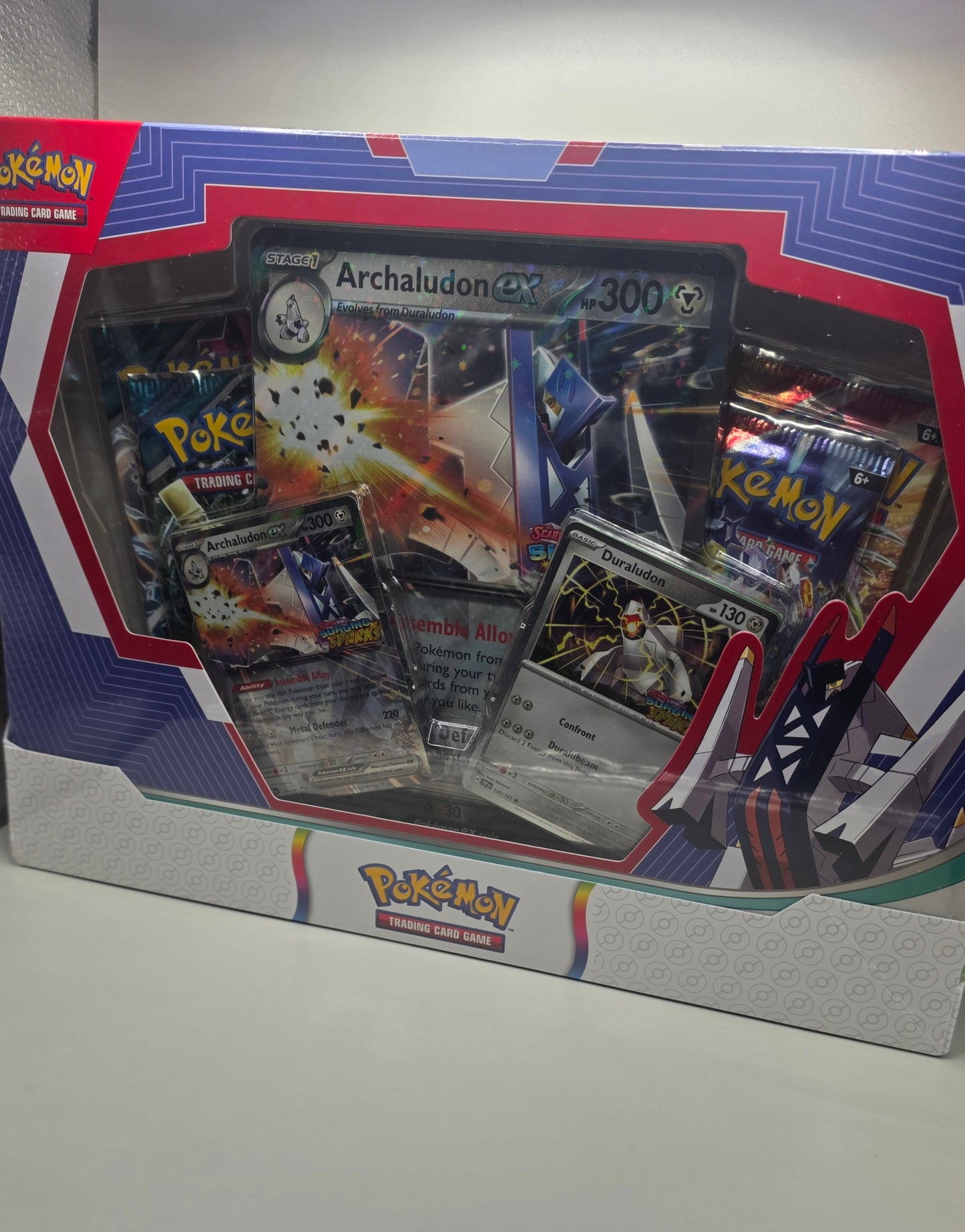 Pokémon TCG Reshiram EX & Archaludon EX 2-Pack Box Bundle