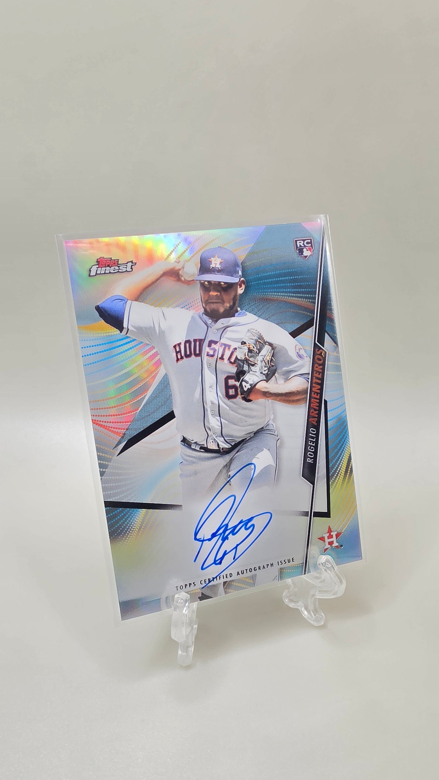 2020 Topps Finest Rogelio Armenteros Rookie Auto Card #FA-RA