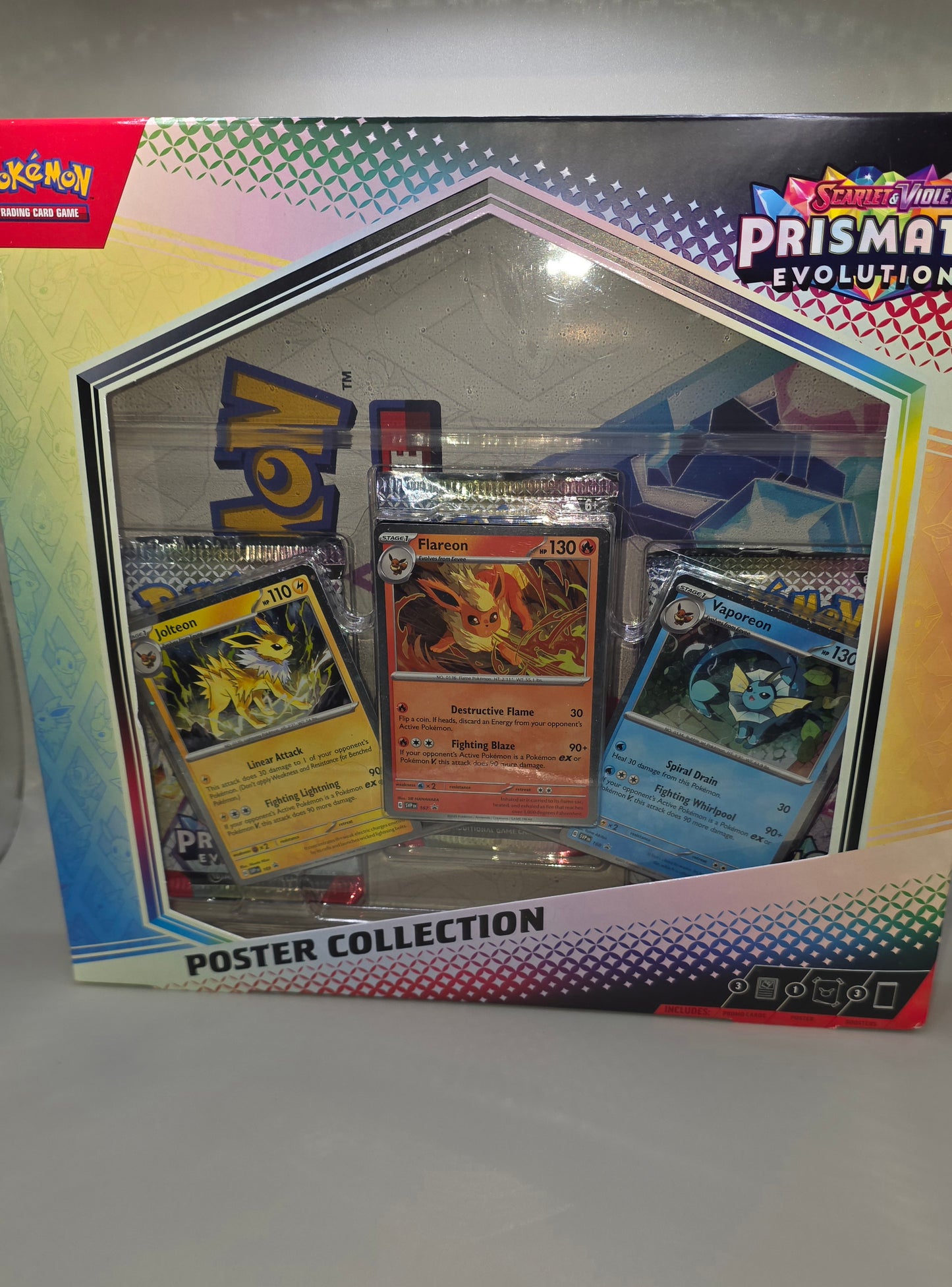 Pokémon TCG S&V Prismatic Evolutions Poster Collection
