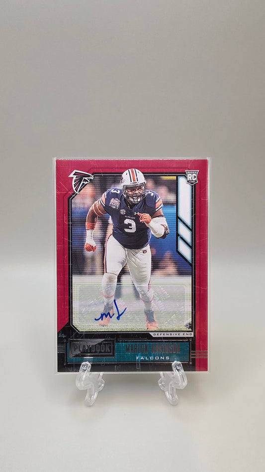 2020 Playbook Marlon Davidson RC Auto #185