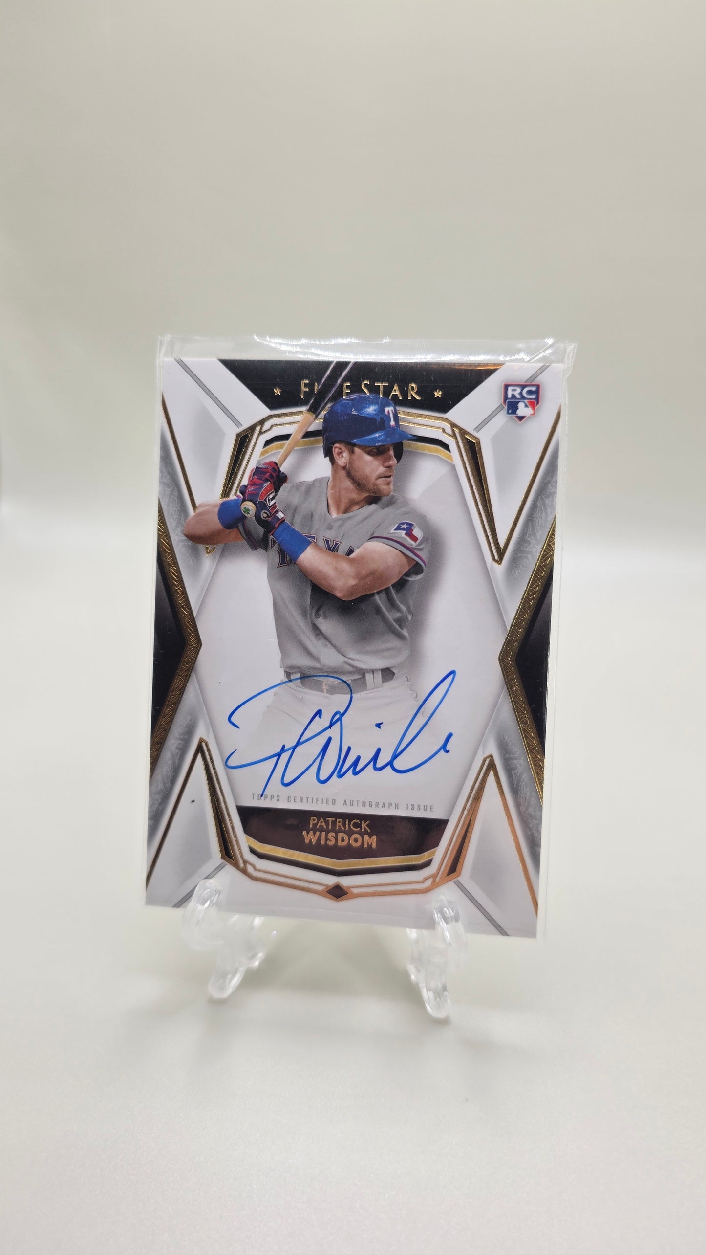 2019 Topps Five Star Patrick Wisdom Auto Rookie Card #FSA-PW
