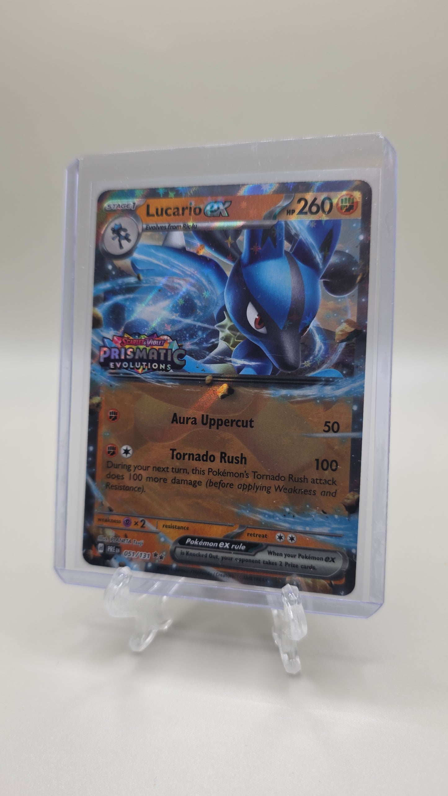 Lucario EX 051/131 (Prismatic Evolutions Set) English