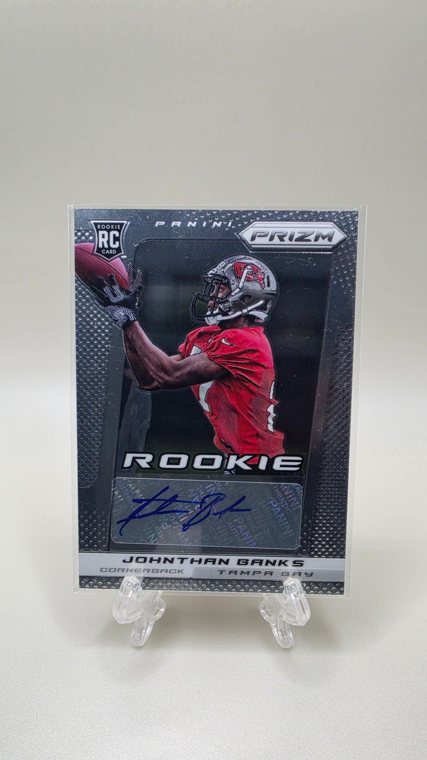 2013 Panini Prizm Rookie Autograph Johnthan Banks Card #246