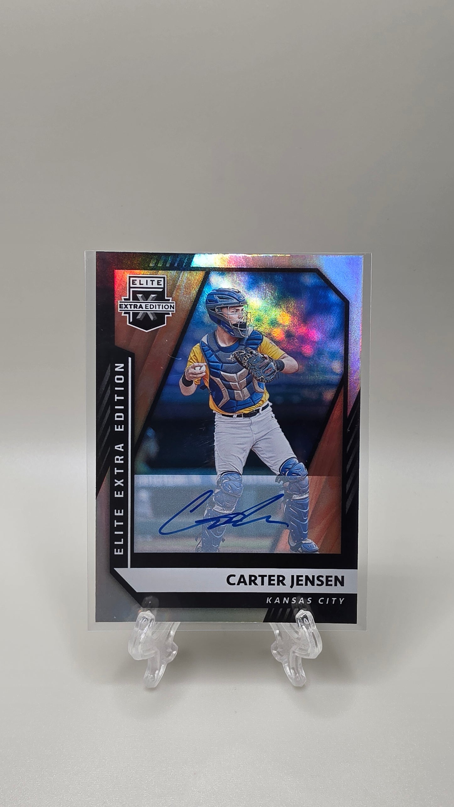 2021 Panini Elite Extra Edition Carter Jensen Auto Card # 78