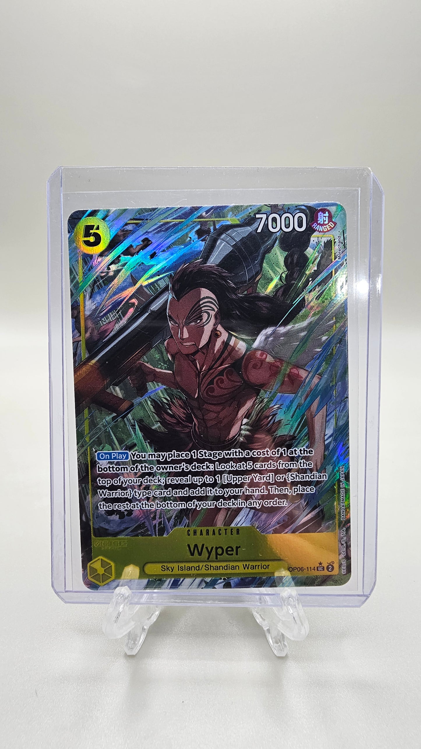 Wyper OP06-114 Alt Art One Piece TCG (Wings of the Captain Set) English