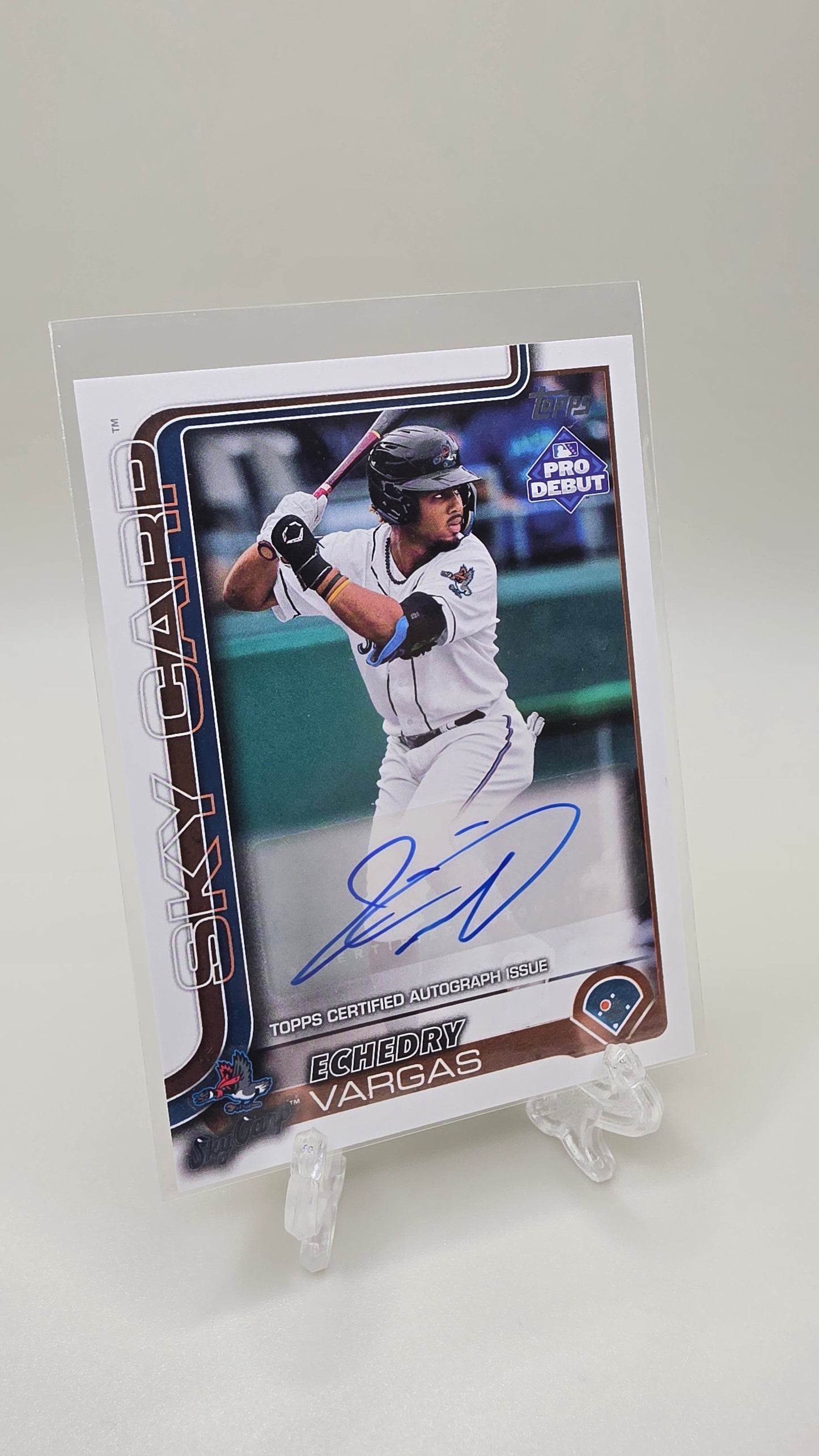 2025 Topps Pro Debut Echedry Vargas Base Auto #PD-155
