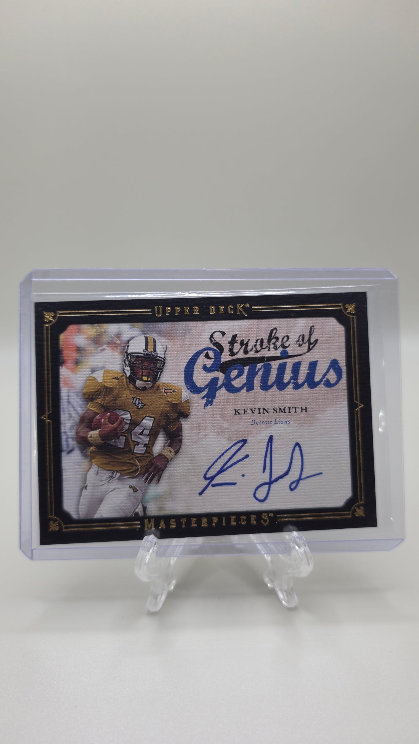 2008 Upper Deck Masterpieces Stroke of Genius Kevin Smith Autograph Card #SOG58