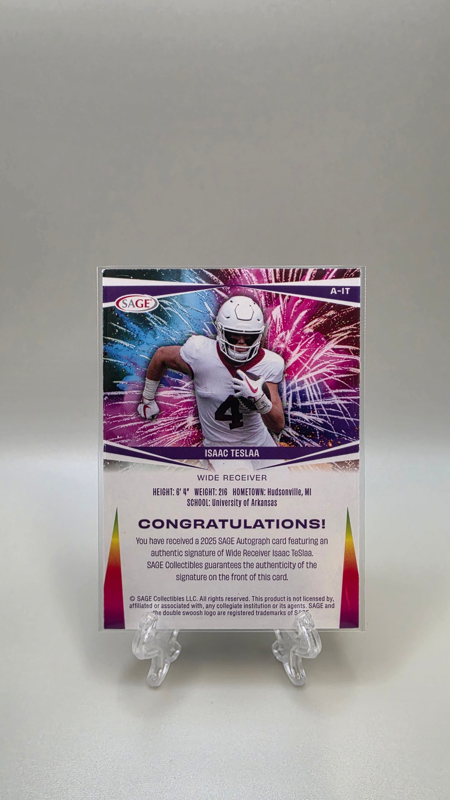 2025 Sage Isaac Teslaa Auto #A-IT
