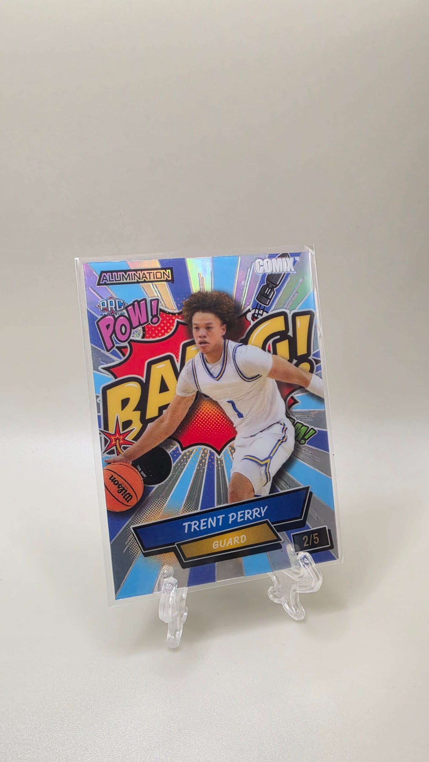2024 Wild Card Alumination Trent Perry Comix #/5 Card # AC-TP