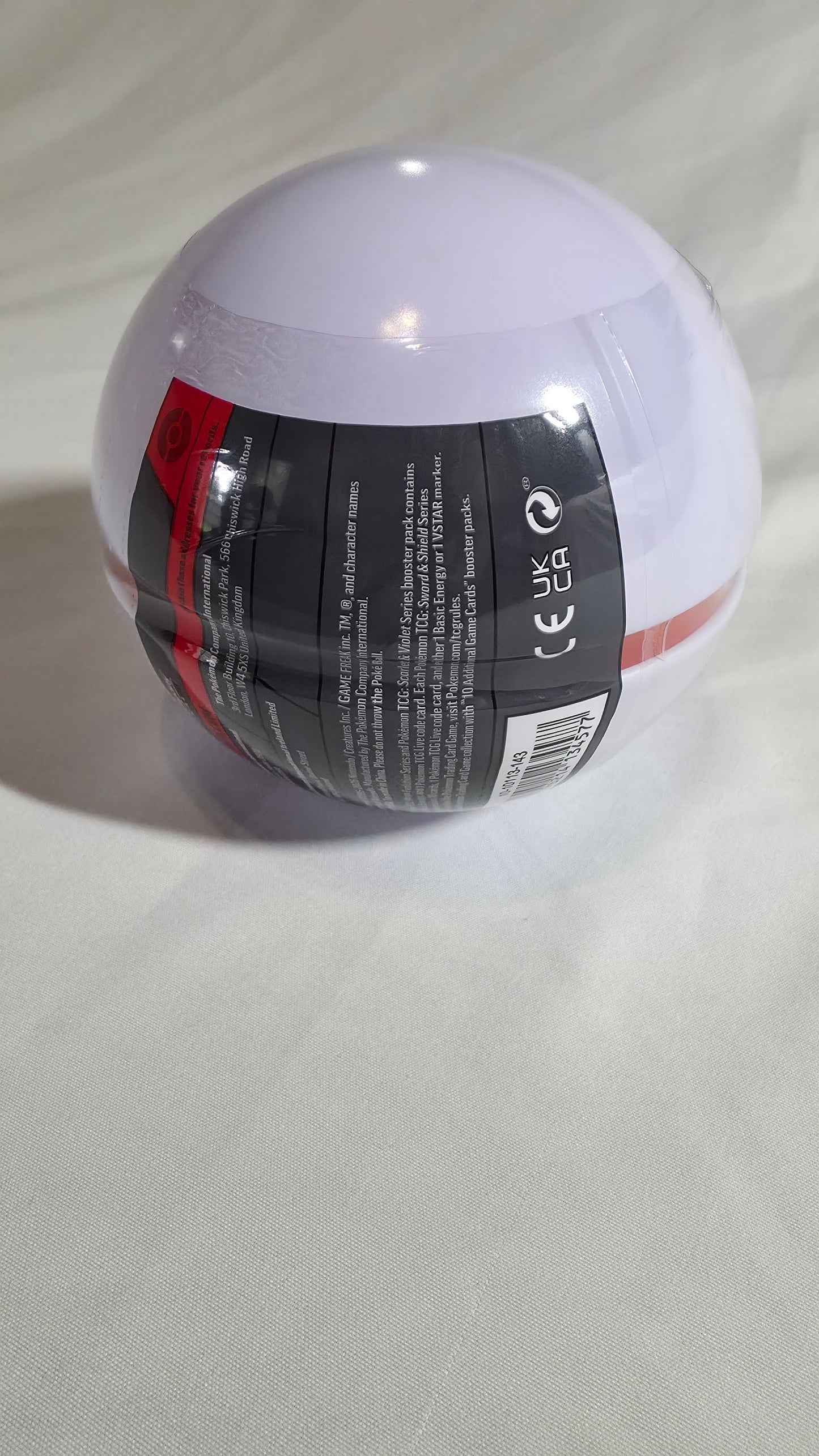 Pokemon TCG Poke Ball Tin L25 3x Booster Packs Factory Sealed New
