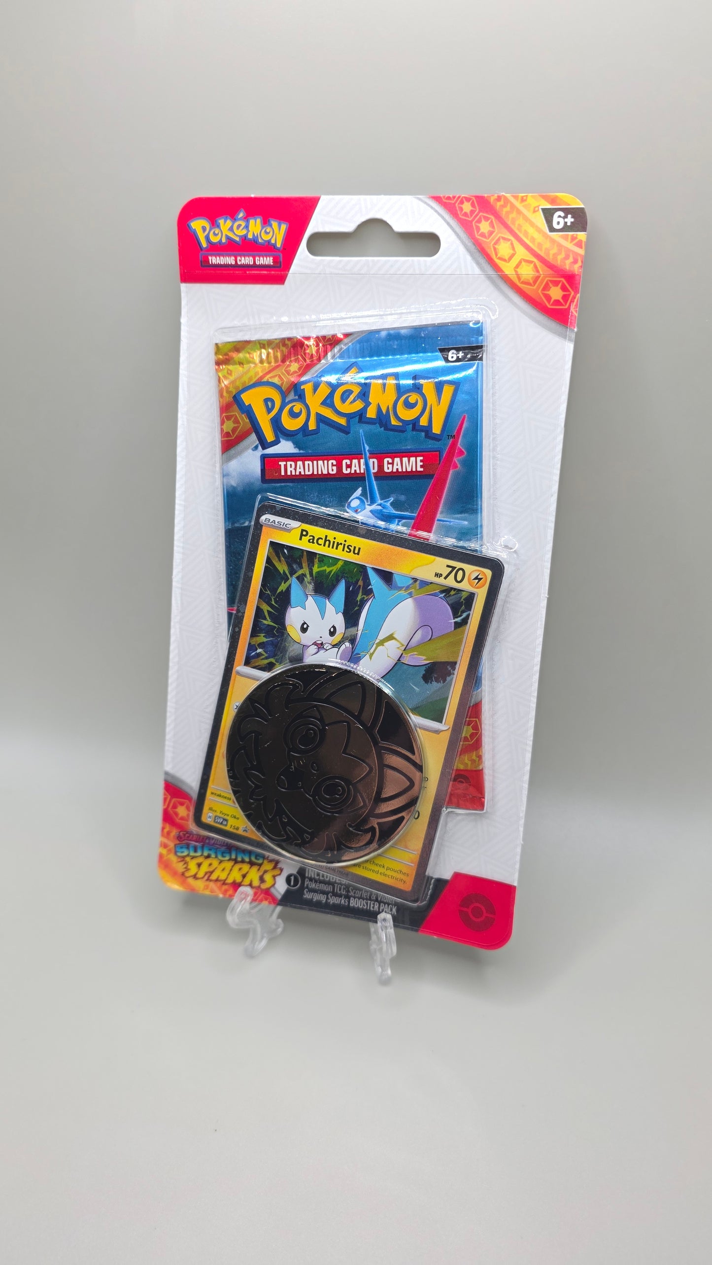 Pokémon TCG Surging Sparks S&V Pachirisu Promo Blister Pack Sealed
