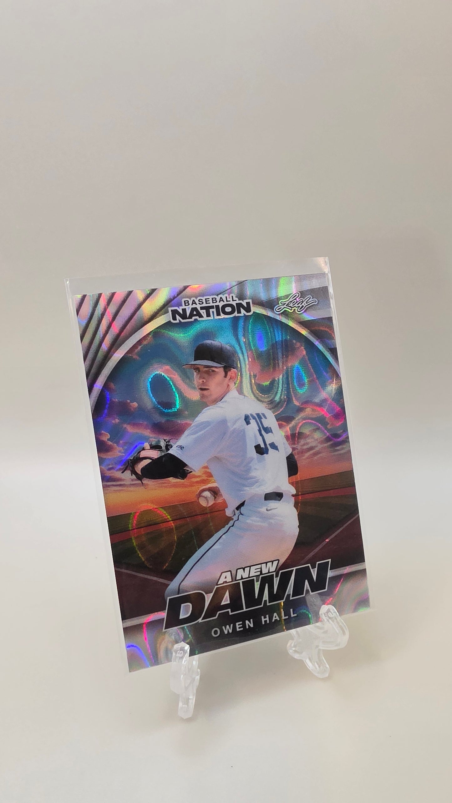2025 Leaf Owen Hall A New Dawn /15 Prismatic #NB-81