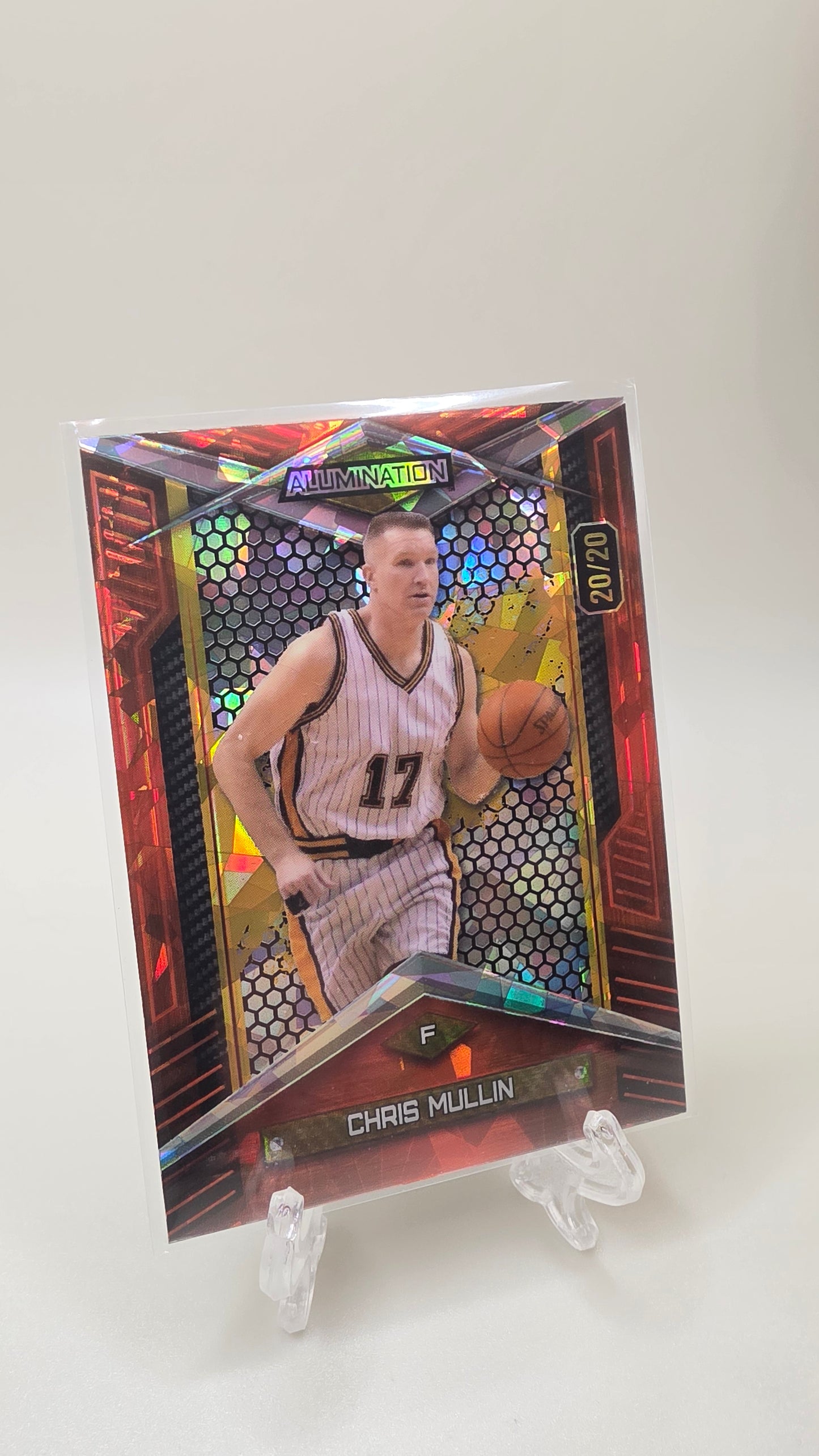 2024 Wild Card Alumination Chris Mullin Orange #/20 Card # BC-CM