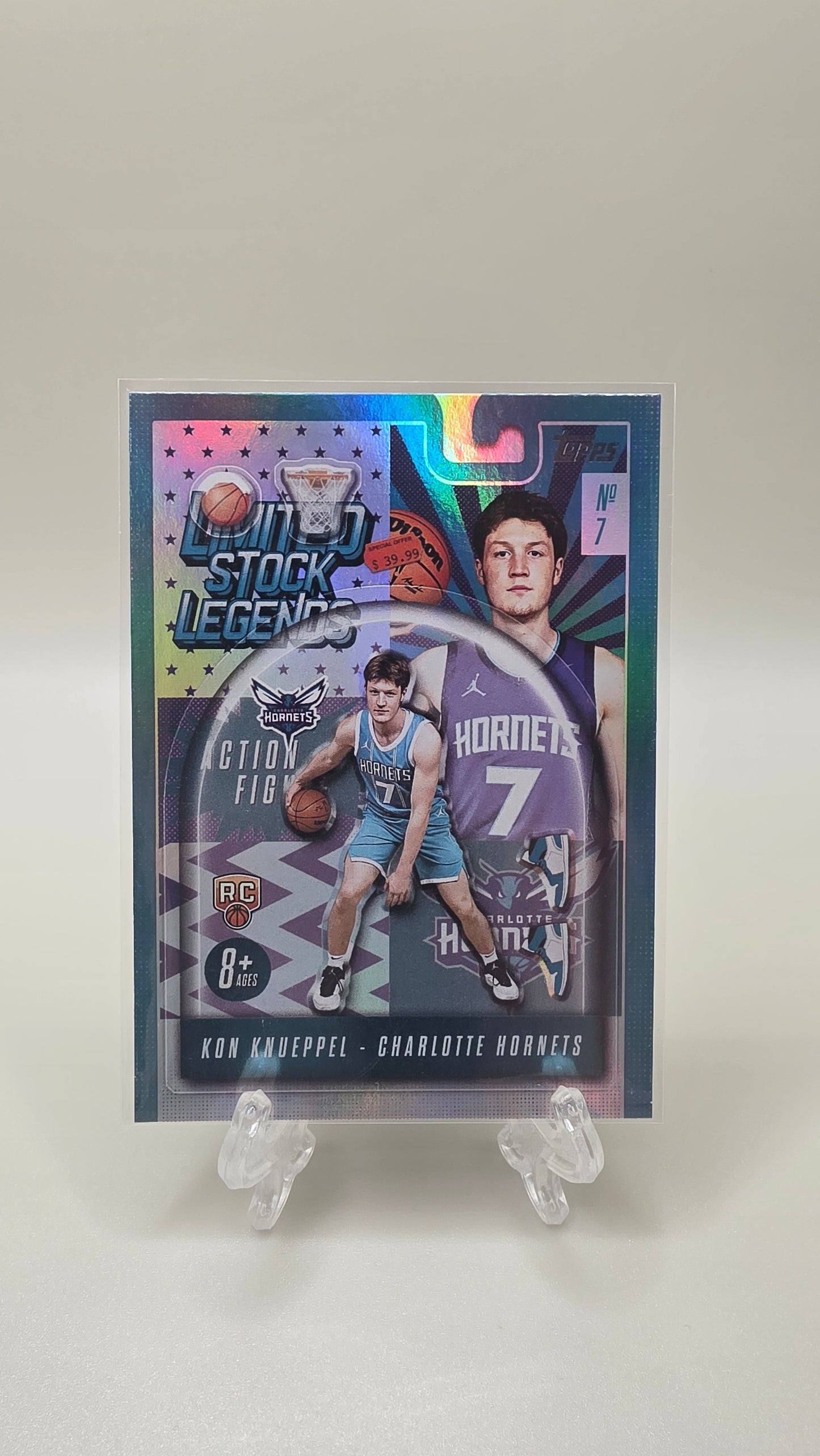 2025-26 Topps Limited Stock Legends Kon Knueppel Rookie Card #LST-4