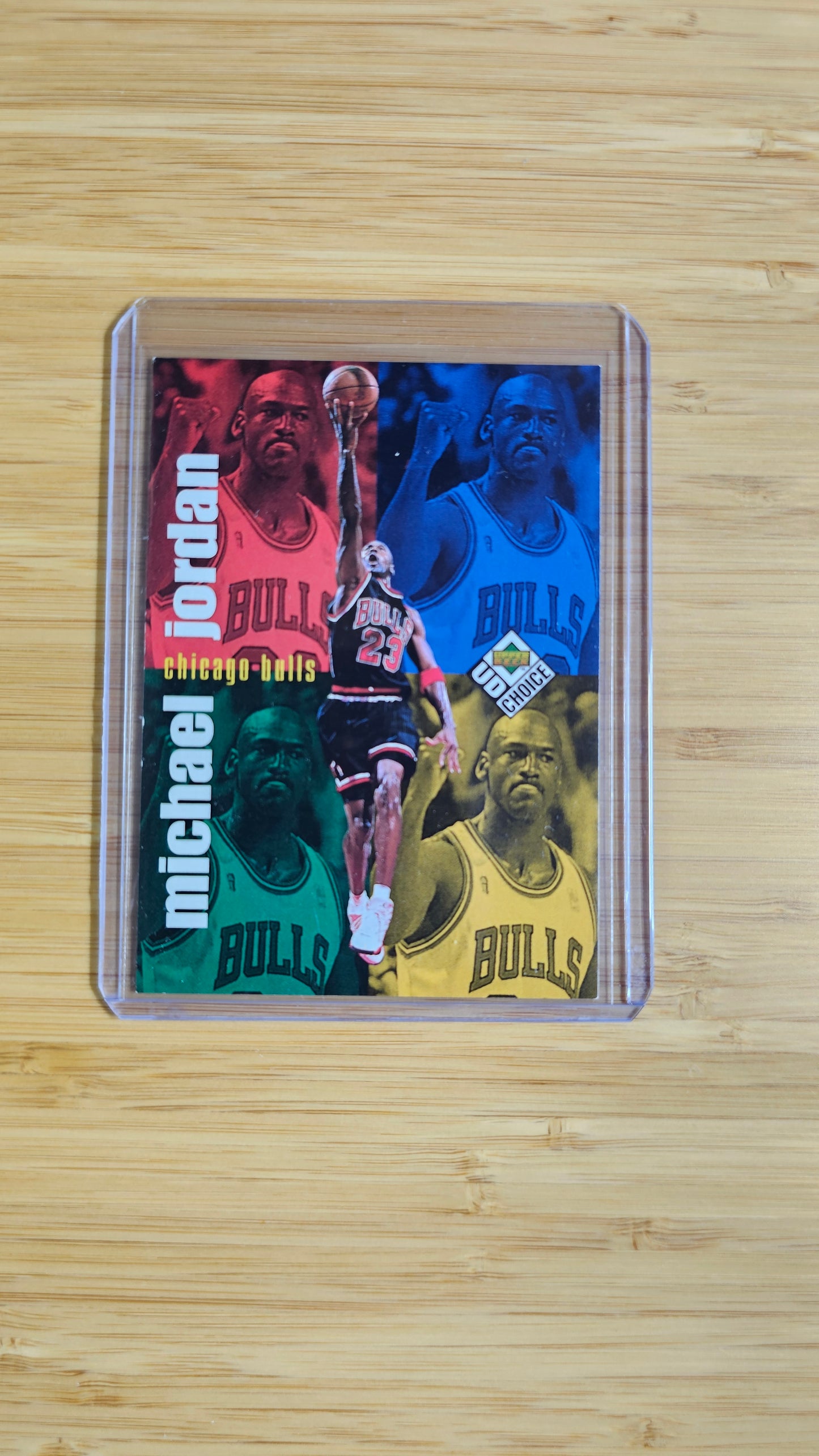 Michael Jordan 1998-99 Upper Deck Checklist Card #199