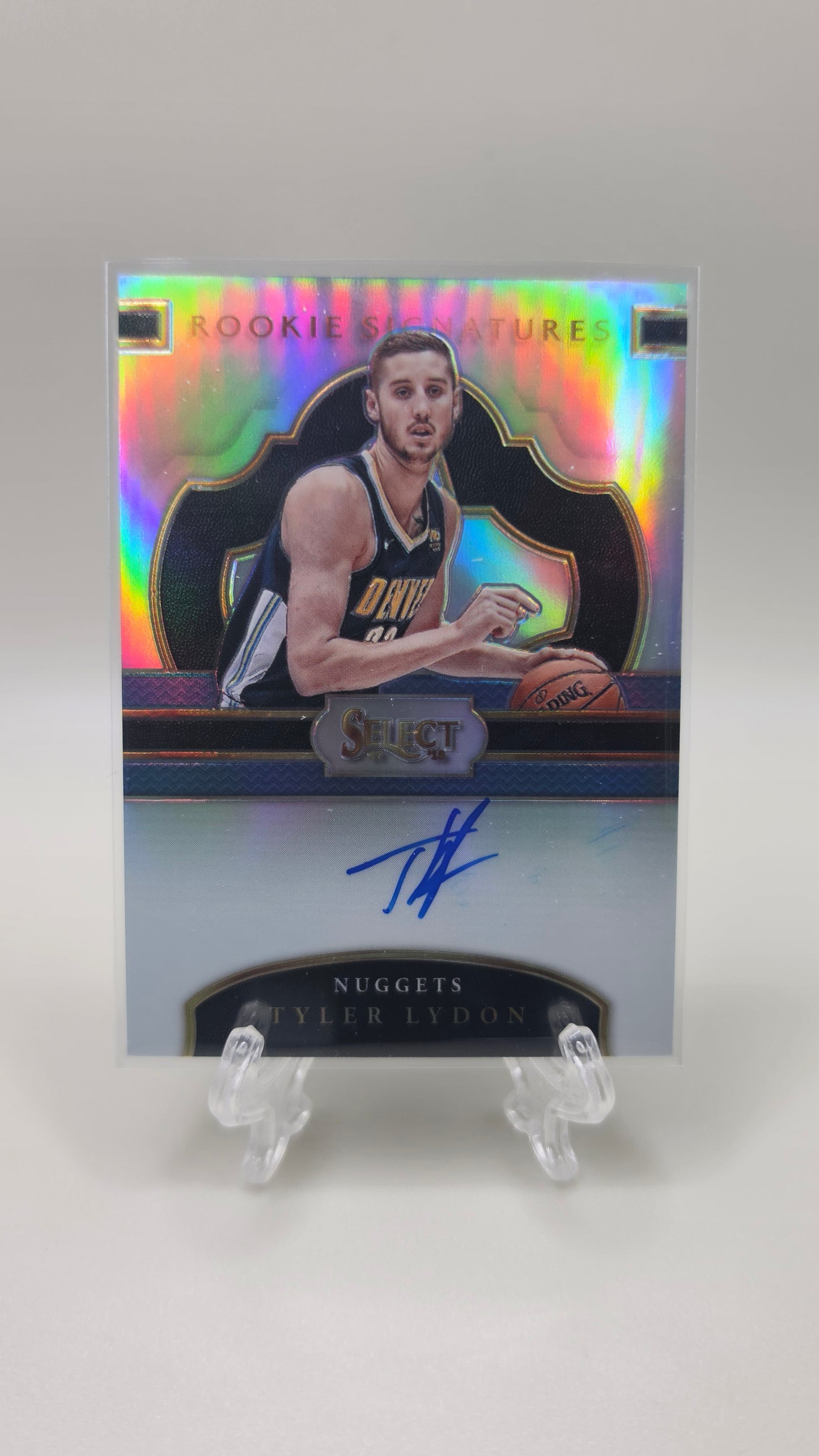 2017 Select Tyler Lydon Rookie Signatures Auto #/199 Card #RS-TYE
