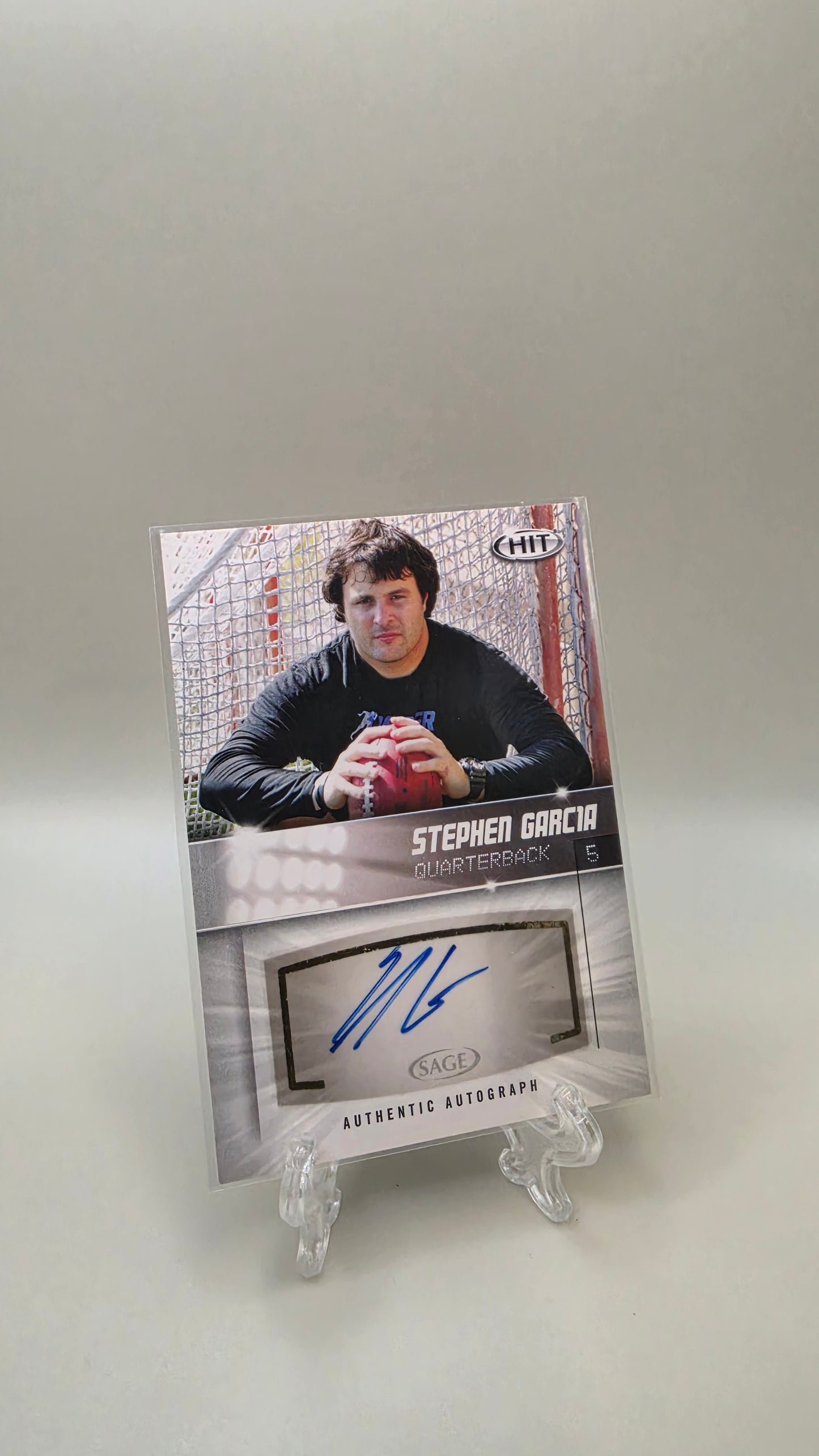 2012 HIT Sage Stephen Garcia Auto #A5