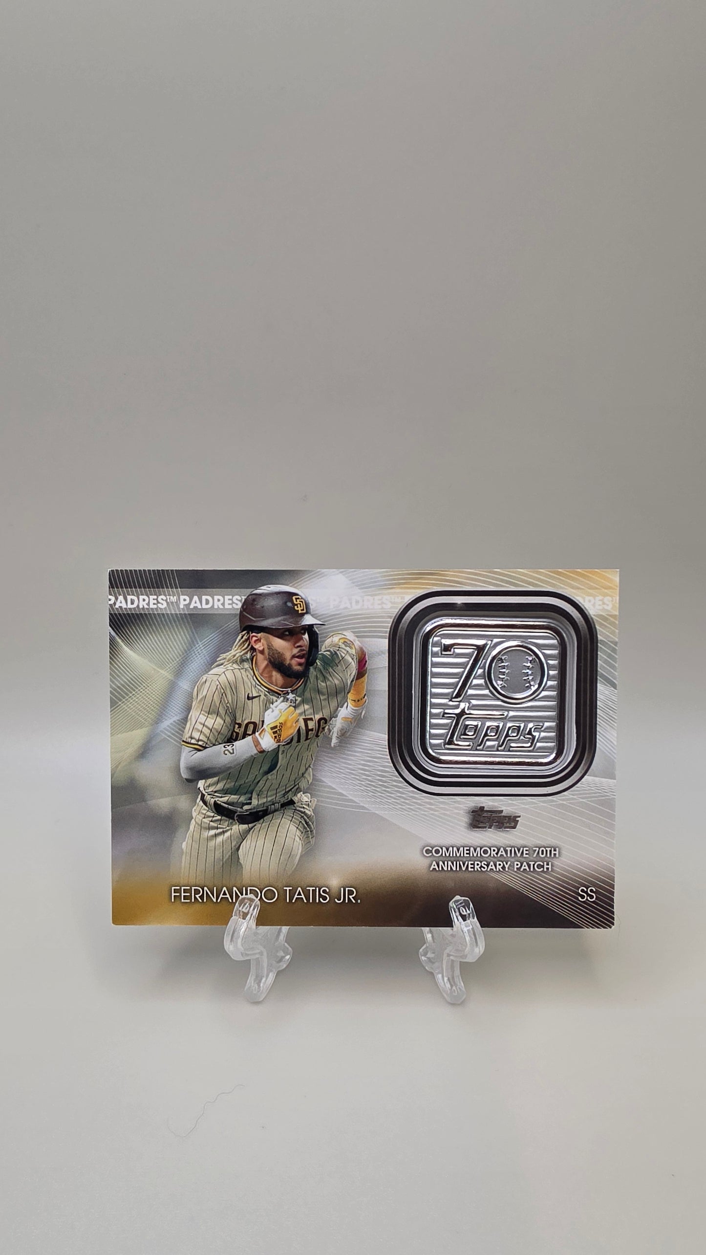 2021 Topps Fernando Tatis Jr. 70th Anni Logo Patch #T70P-FT