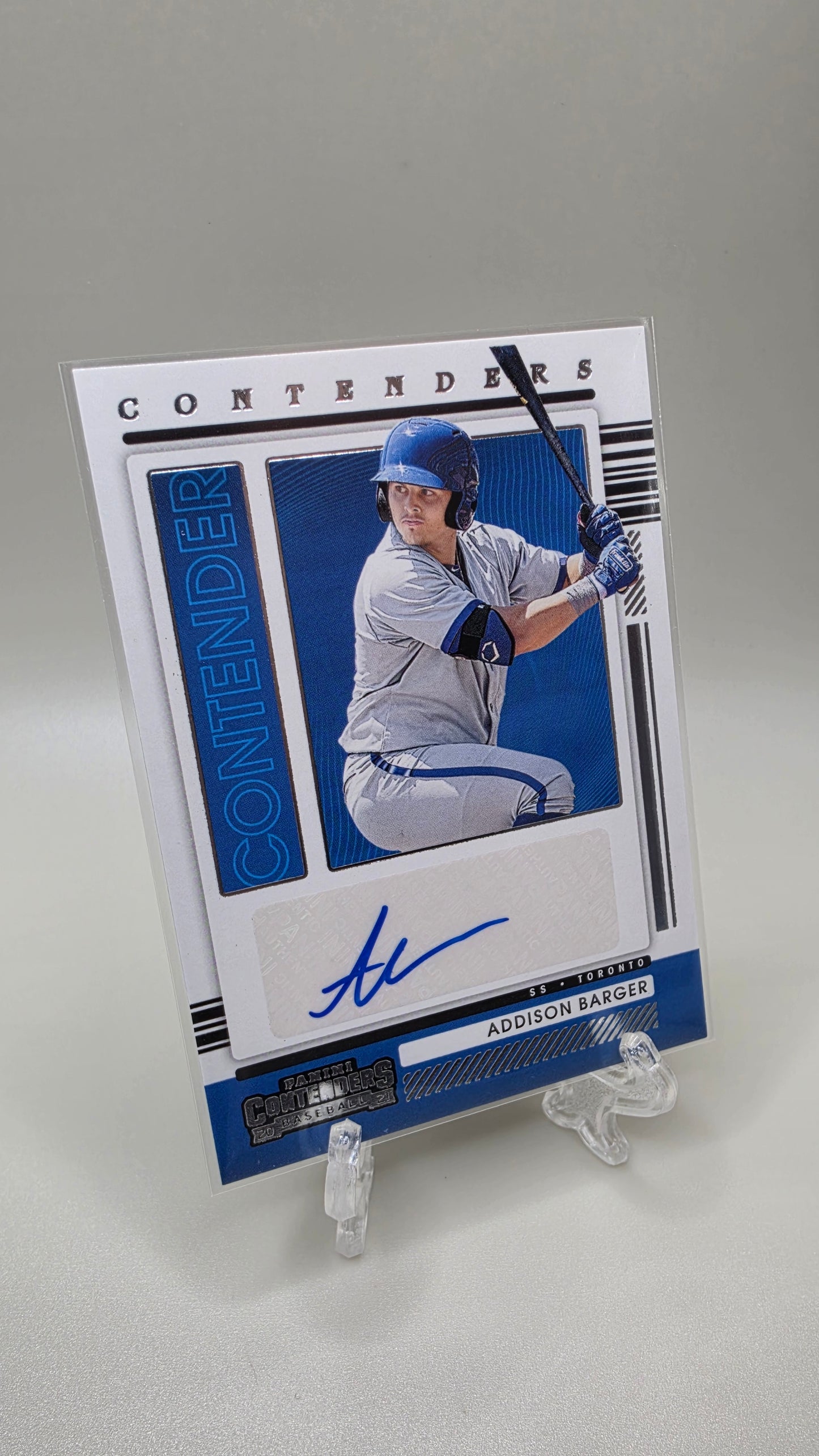 2021 Panini Contenders Baseball Addison Barger Auto Card # CA-AB