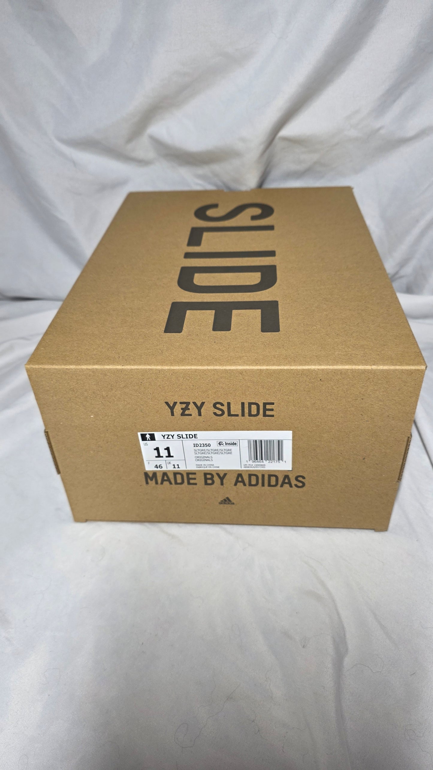 Yeezy Slides Mens 11 Slate Grey ID2350 NIB