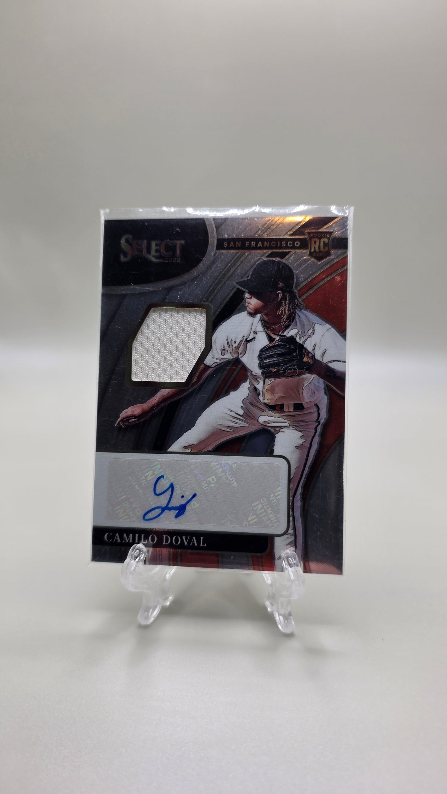 2022 Select Camilo Doval RPA # /299 Card # RJA-CD