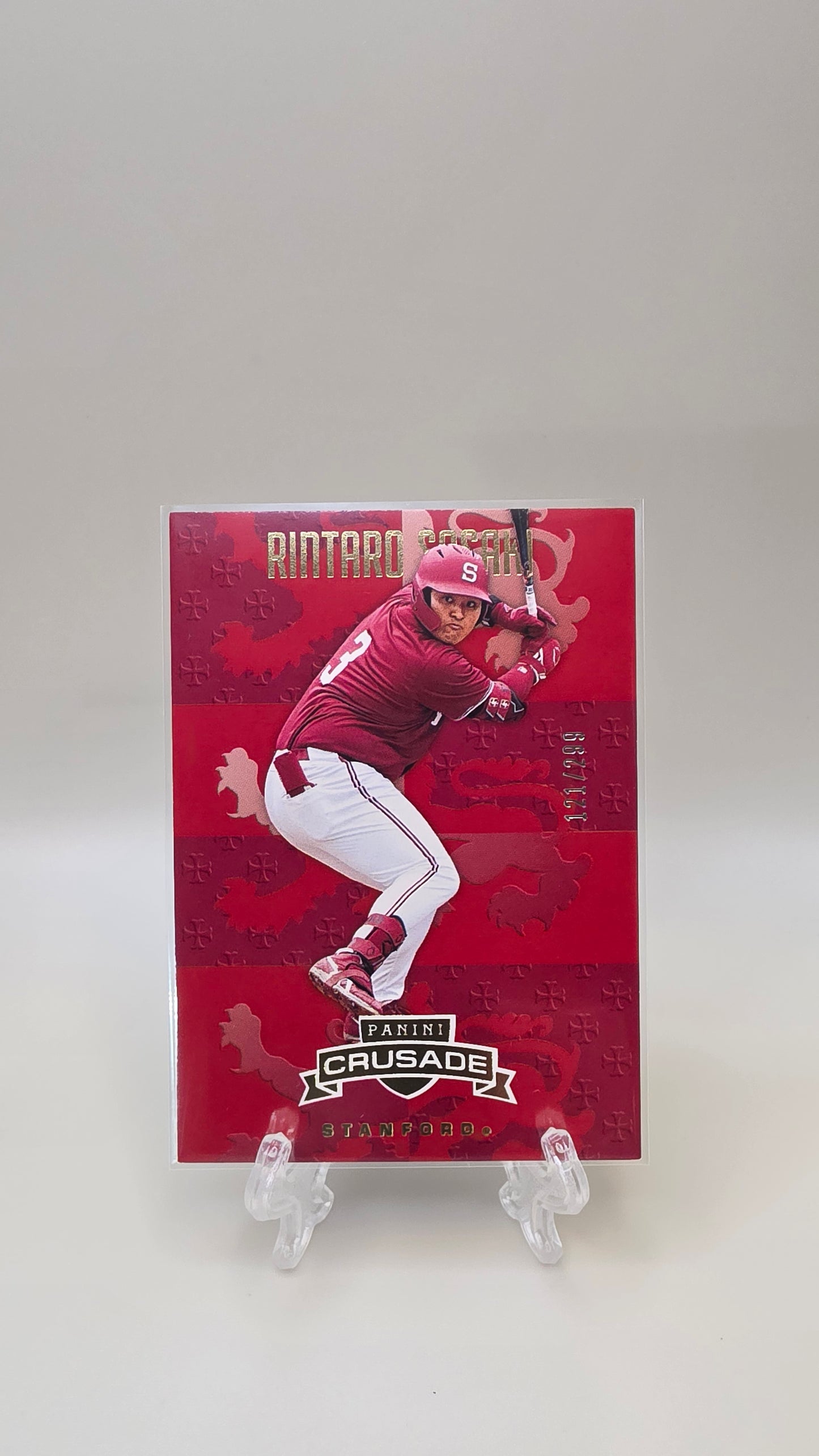 2025 Panini Crusade Rintaro Sasaki Red /299 #140