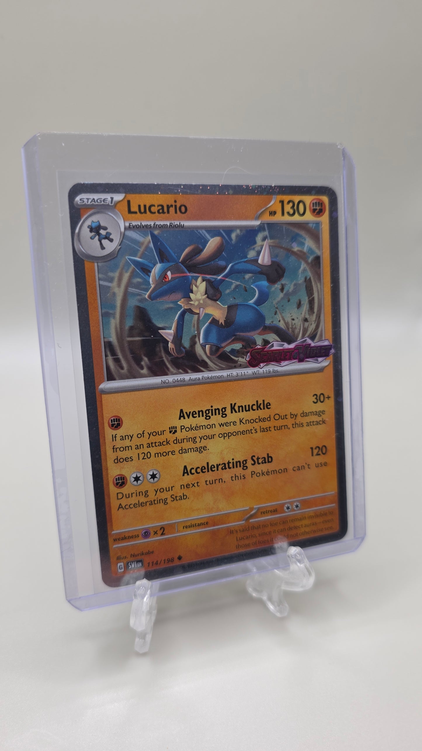 Lucario 114/198 (S&V BSP) English 2025