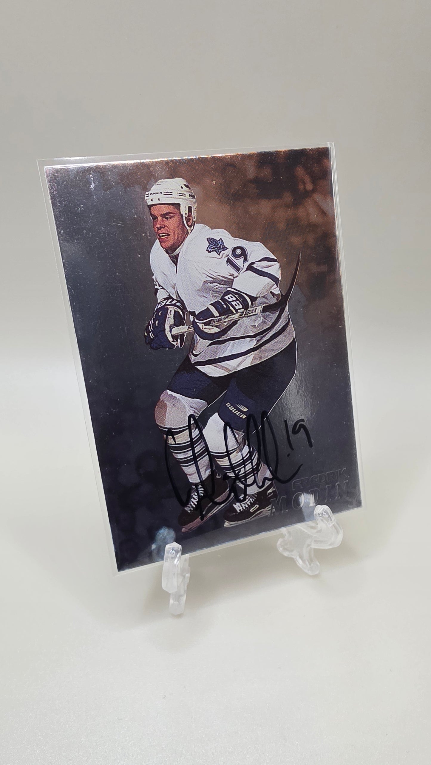 1998 Be a Player in the Game Fredrik Modin Auto Card #134