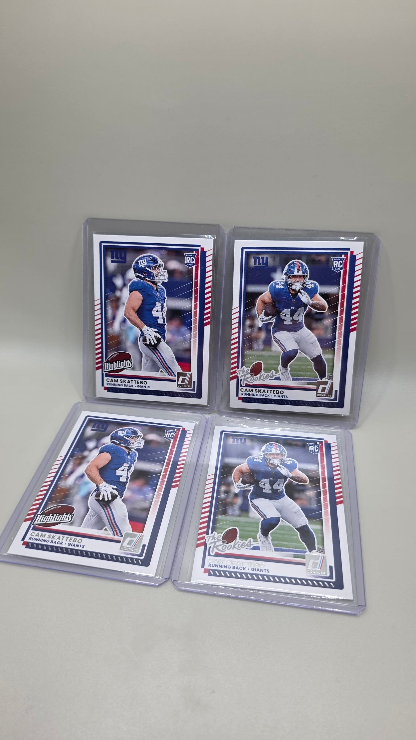 New York Giants 2025 Rookie Cards Lot!! (Jaxon Dart,Cam Skattebo&Abdul Carter)
