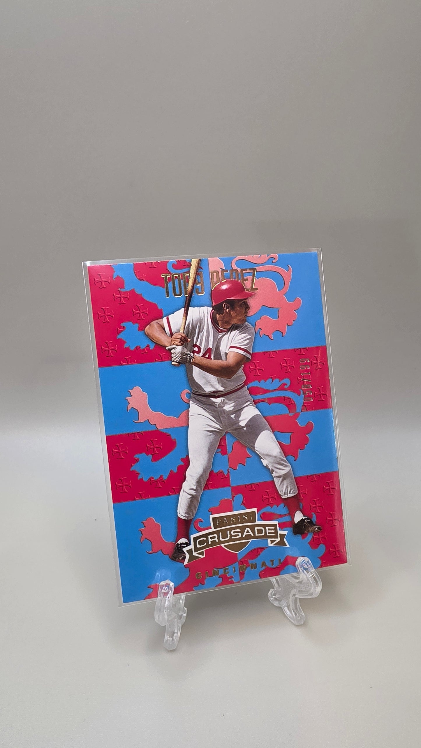 2025 Panini Crusade Tony Perez Blue /199 #21