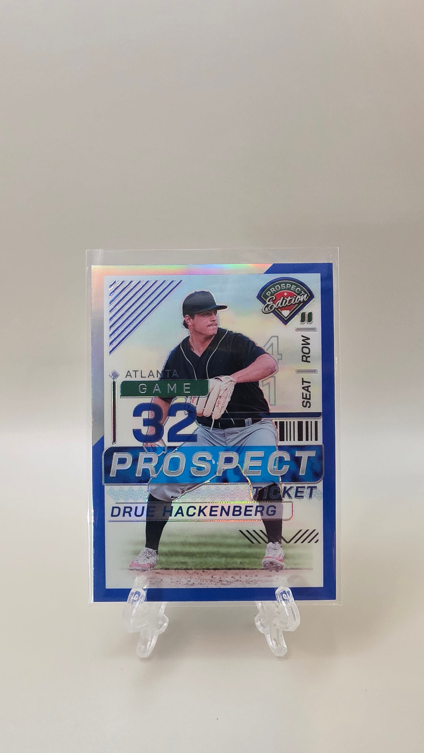 2024 Prospect Edition Drue Hackenberg Prospect Ticket Blue /149 #184