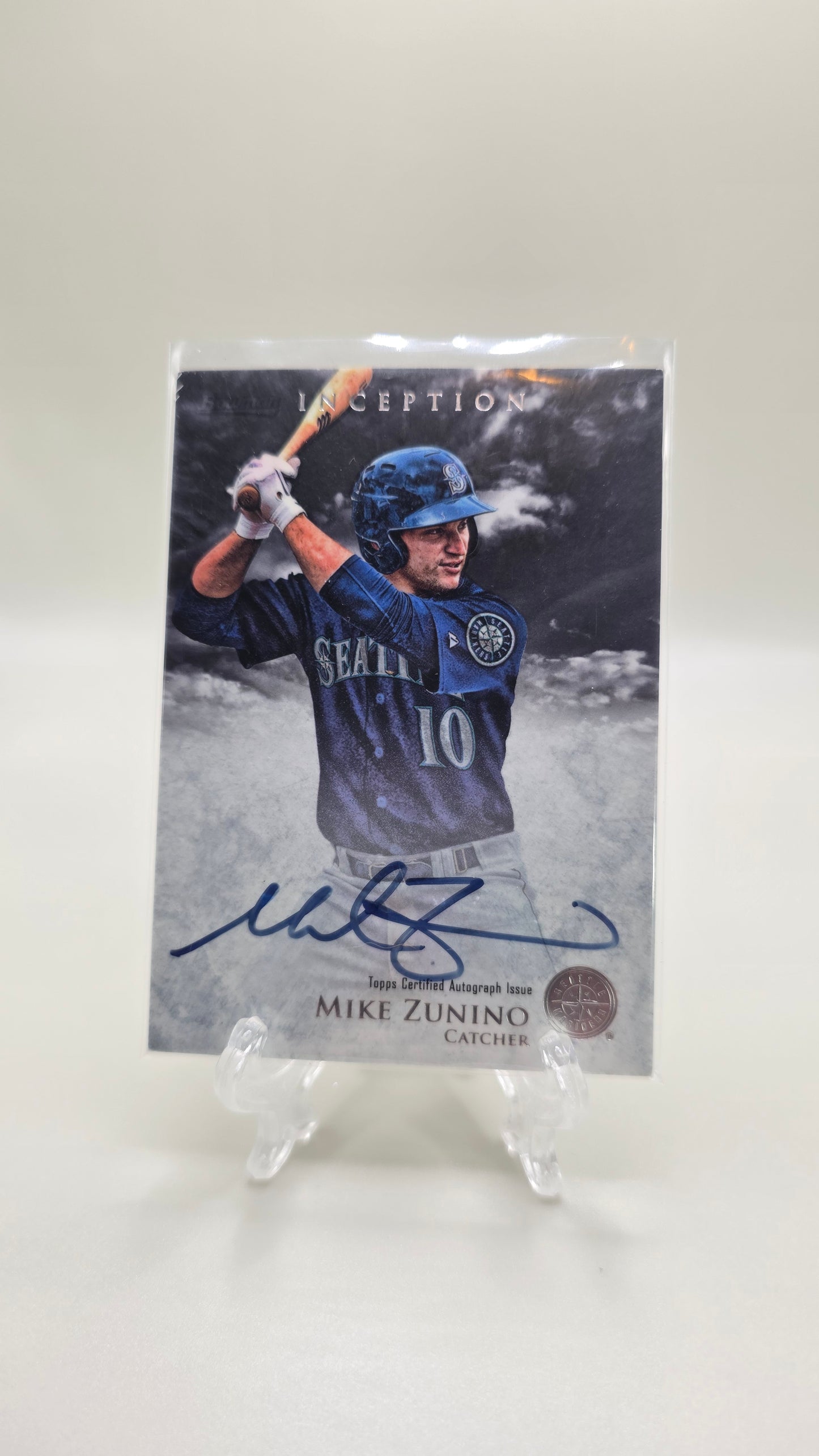 2013 Bowman Inception Mike Zunino Auto Card # PA-MZ