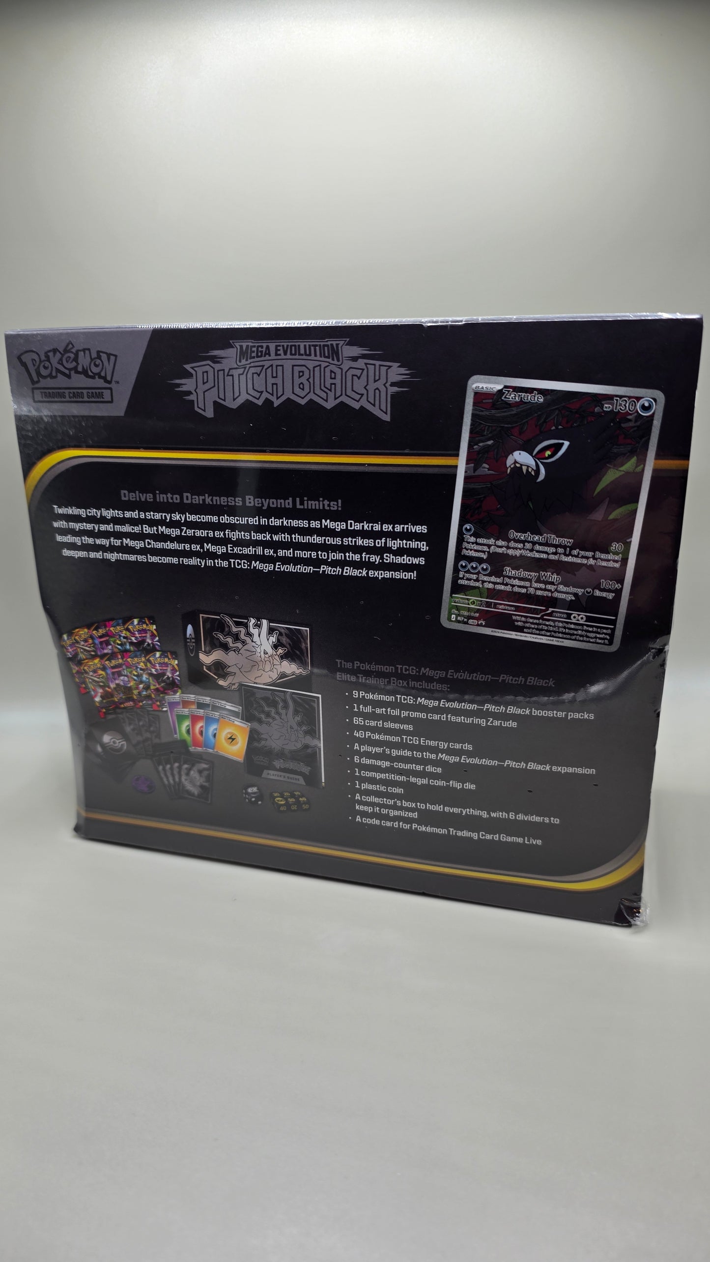 Pokémon TCG Mega Evolution Pitch Black ETB Sealed New