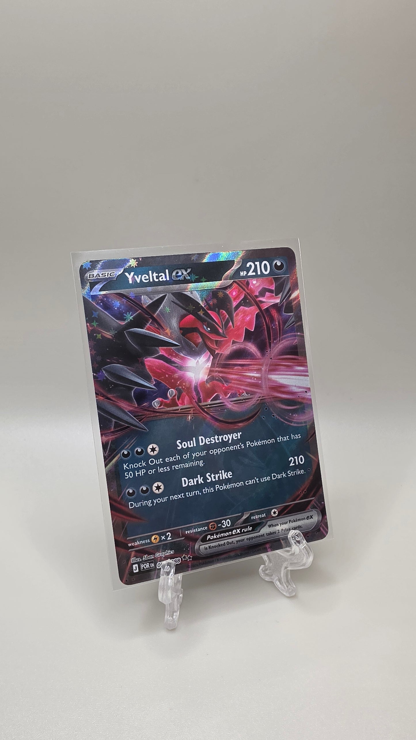 Pokémon TCG Yveltal EX 053/088 Perfect Order English