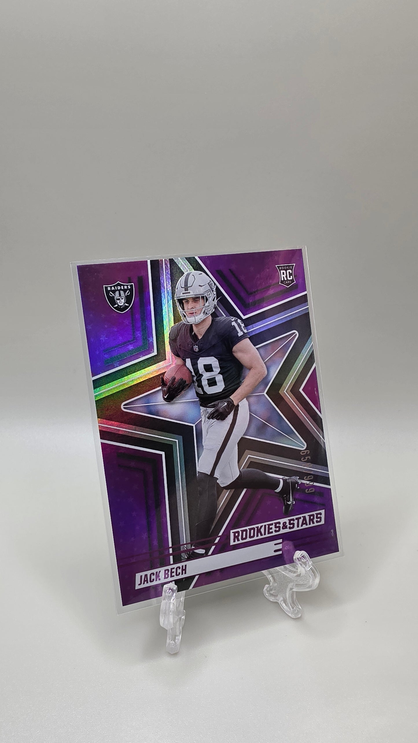 2025 Rookies & Stars Jack Beck Purple RC /999 #128