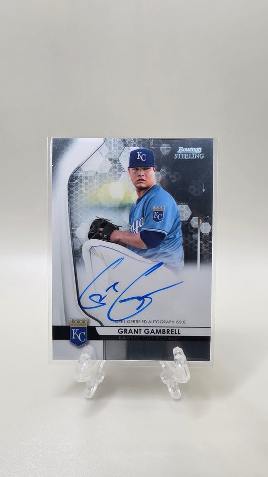 2020 Topps Bowman Sterling Grant Gambrell Auto Card #BSPA-GG