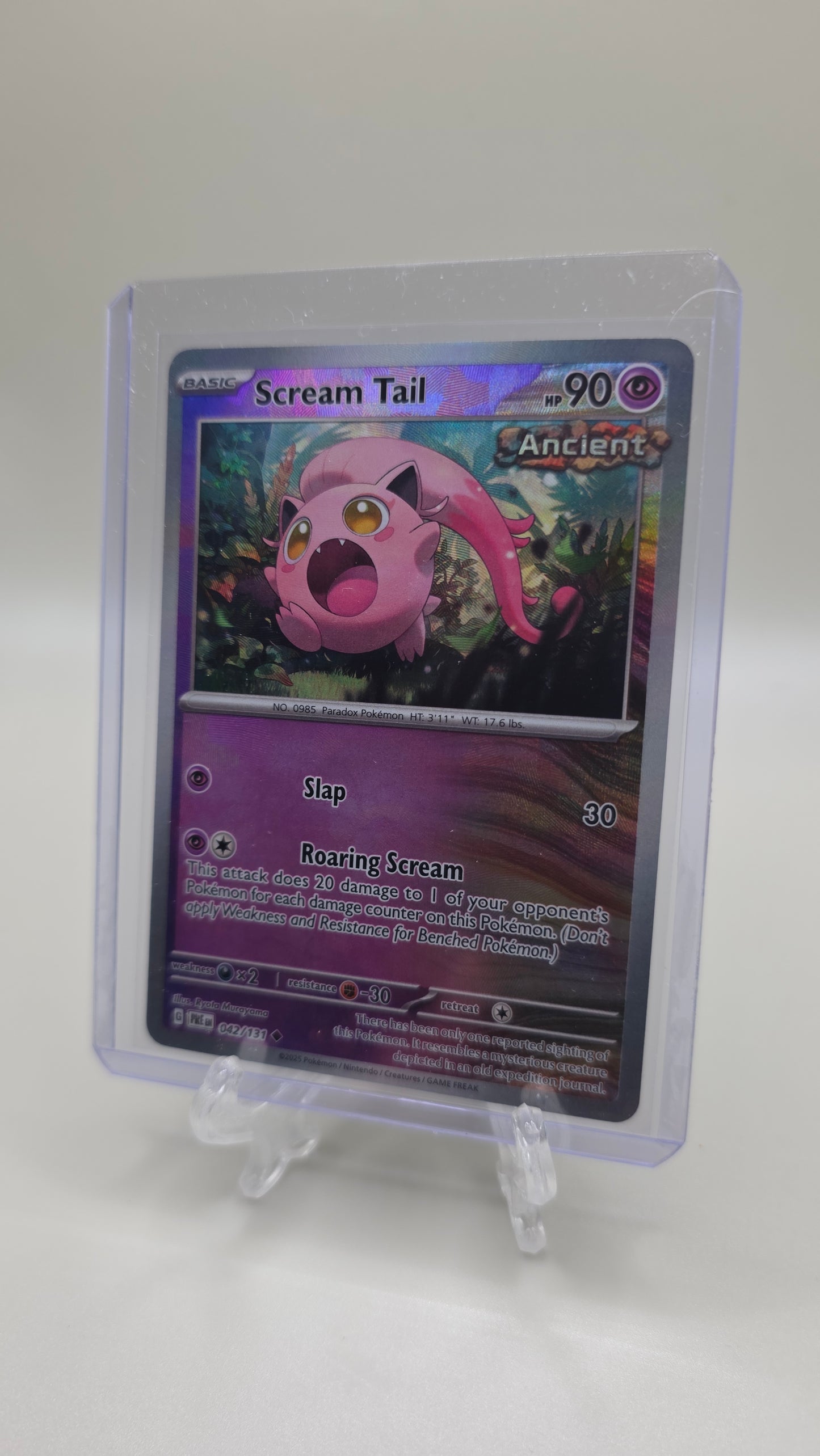 Scream Tail 042/131 (Prismatic Evolutions Set) English