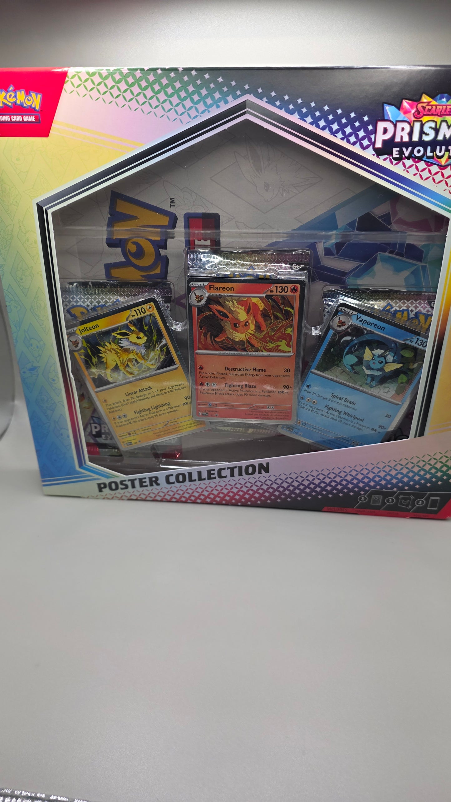 Pokémon TCG S&V Prismatic Evolutions Poster Collection