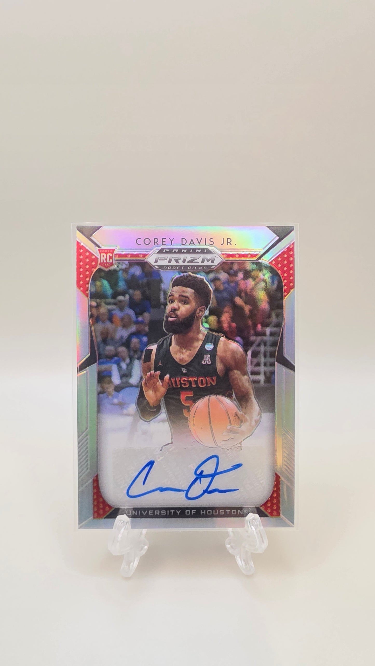 2019 Prizm Draft Corey Davis Jr. Silver RC Auto #109