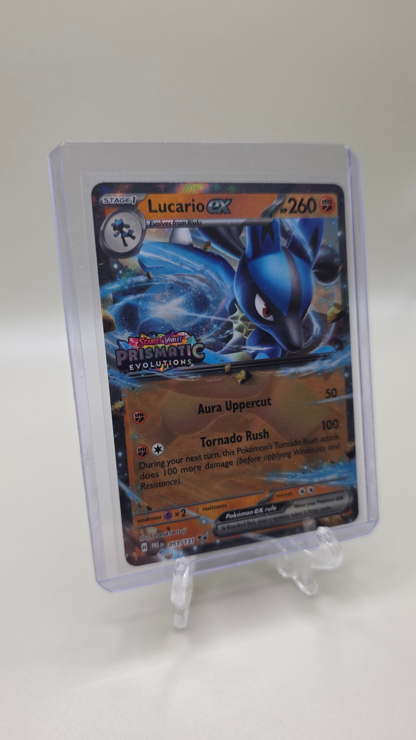 Lucario EX 051/131 (Prismatic Evolutions Set) English