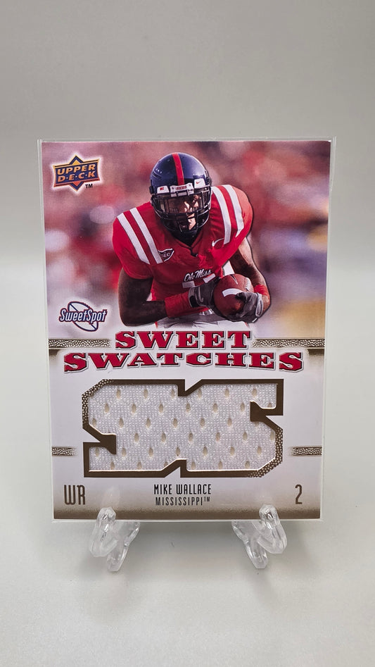 2010 Upper Deck Mike Wallace Sweetspot Sweet Swatches #SSW-62