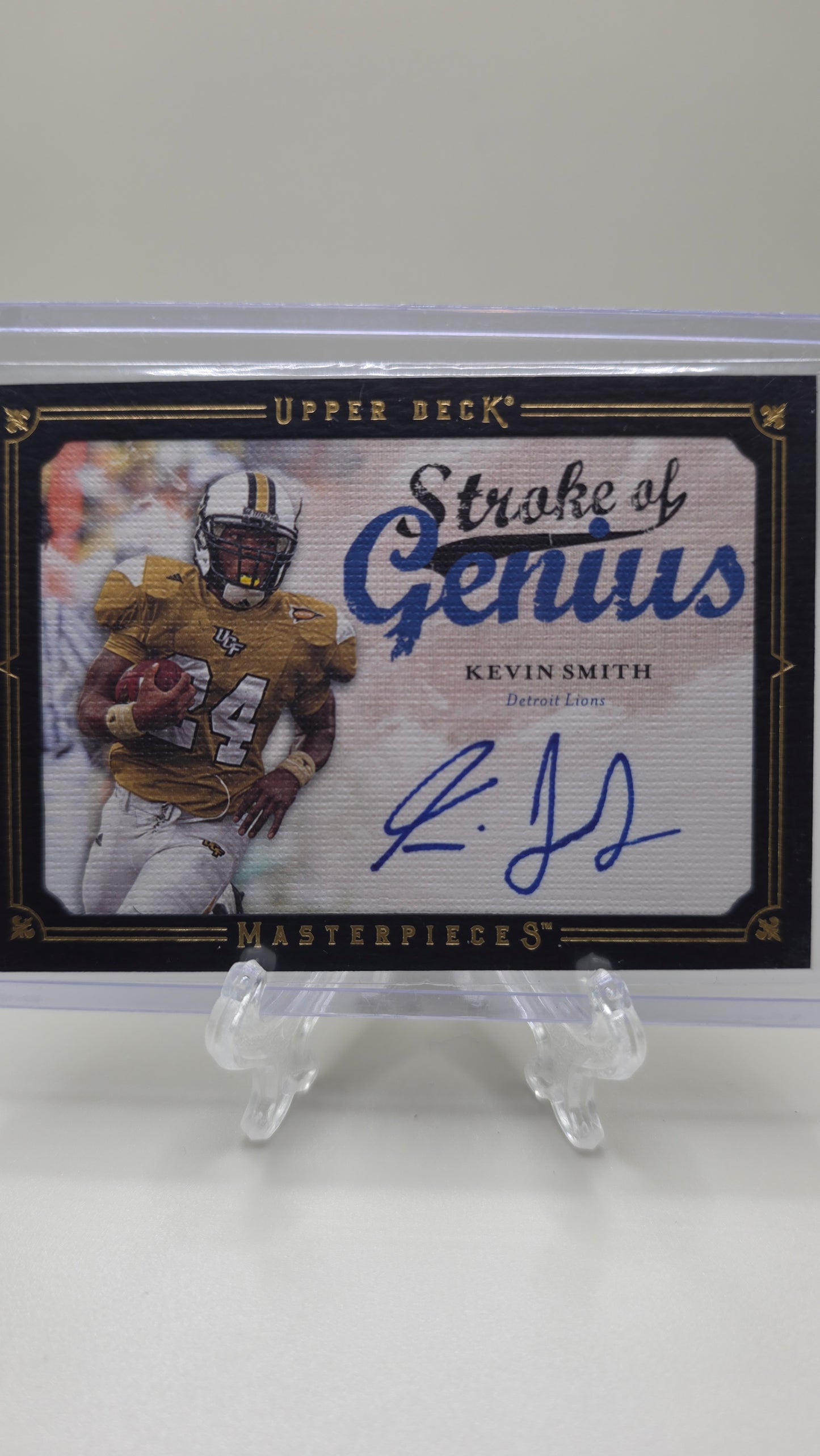 2008 Upper Deck Masterpieces Stroke of Genius Kevin Smith Autograph Card #SOG58