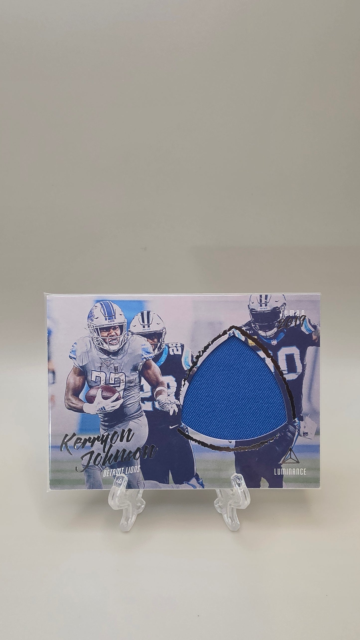 2019 Luminance Kerryon Johnson Jumbo 2019 #J-14