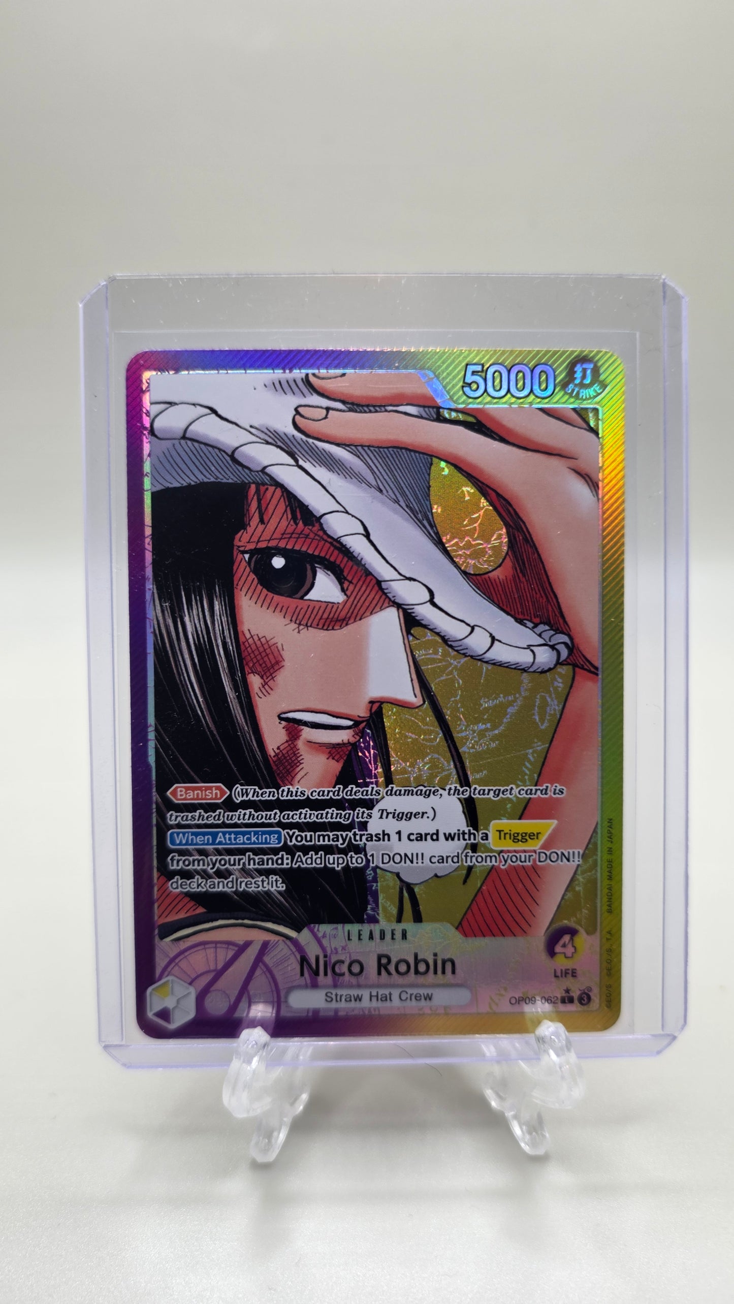 Nico Robin OP09-062 L⭐ Alt Art One Piece TCG (Emperors in the New World Set) English