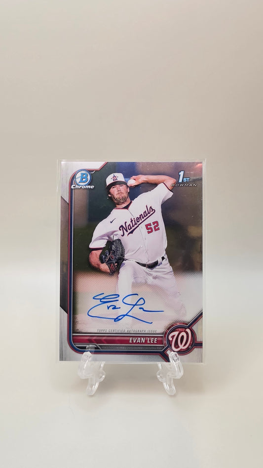 2022 Bowman Chrome 1st Evan Lee Auto #CPA-EL