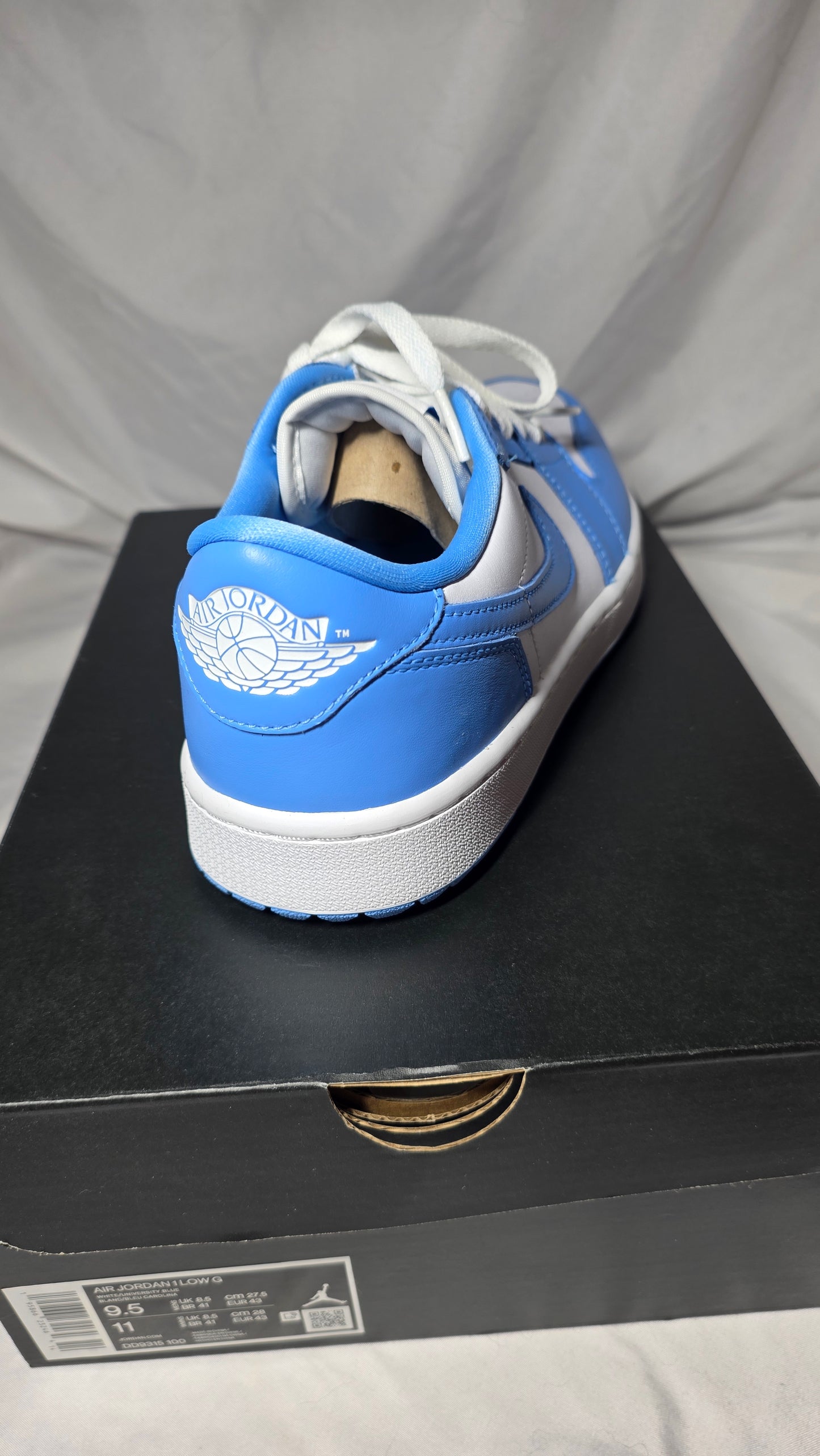 Nike Air Jordan 1 Low G M 9.5 Golf Shoes DD9315-100 NIB