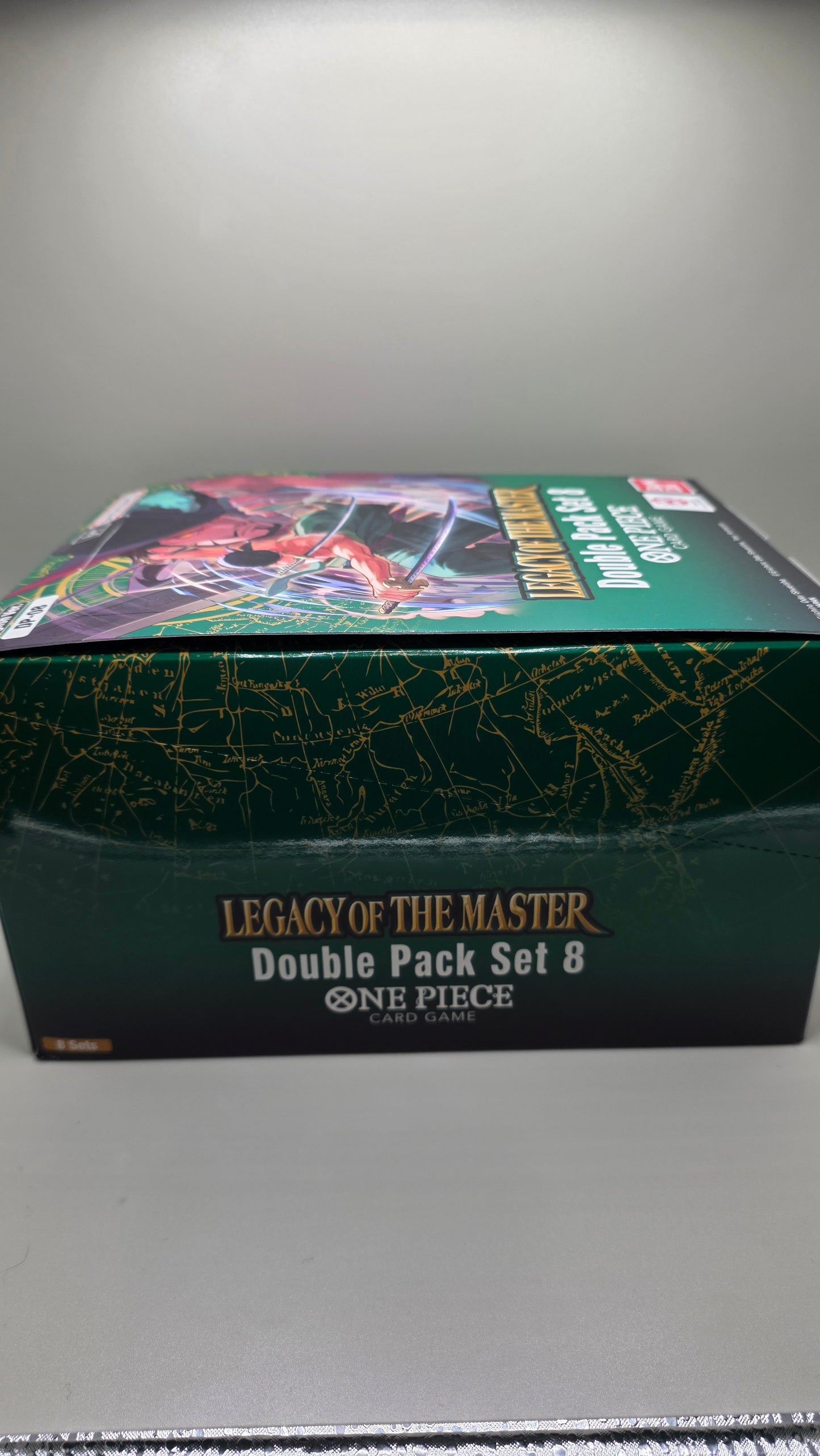 One Piece TCG OP12 Double Packs Set 8 - Legacy of the Master ENGLISH (x8 Double Packs)