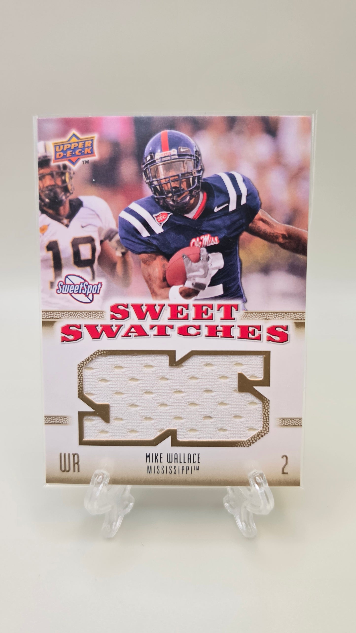 2010 Upper Deck Mike Wallace Sweetspot Sweet Swatches #SSW-63