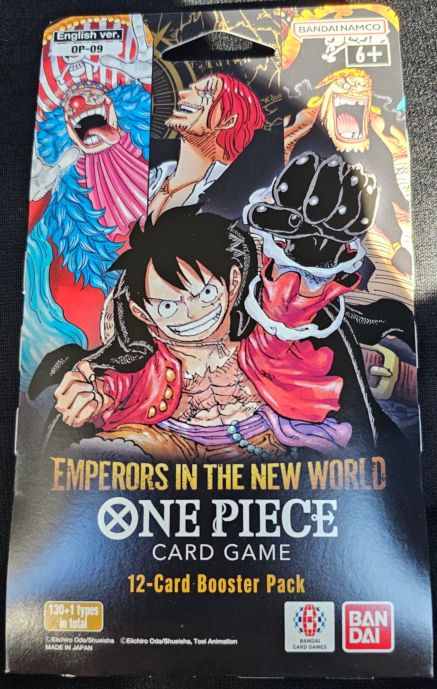 One Piece Card Game OP-09 Emperors in the New World Booster Packs (12 cards per)